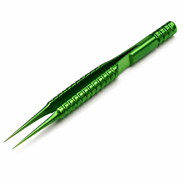 One-Stop Green 14S Fly-Wire Tweezer | Precision Tip for Mobile Repair